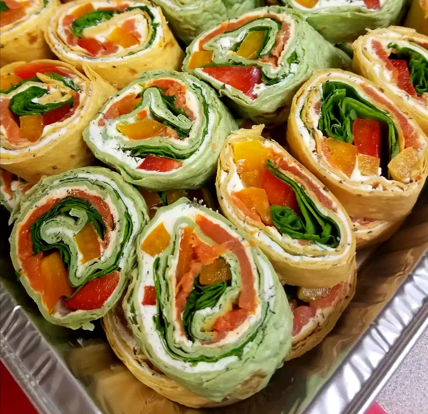 Smoked Salmon Pinwheels