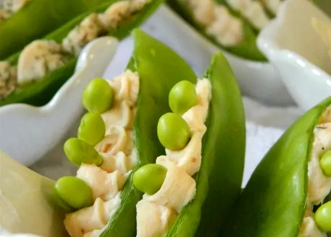 37 Fresh Spring Appetizer Ideas for Every Gathering Smoked Salmon Stuffed Pea Pods