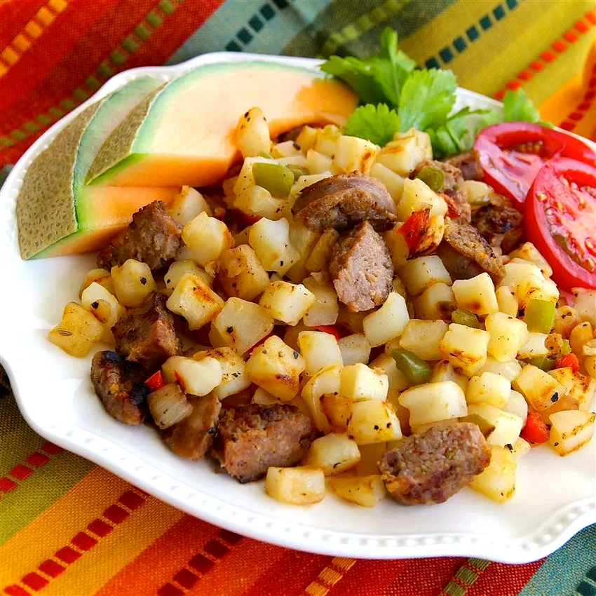 Smoked Sausage-Potato Hash