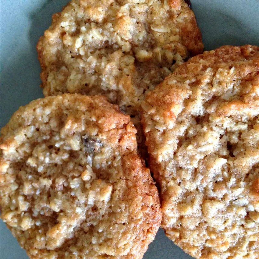 Soft Oatmeal Coconut Chocolate Chip Cookies