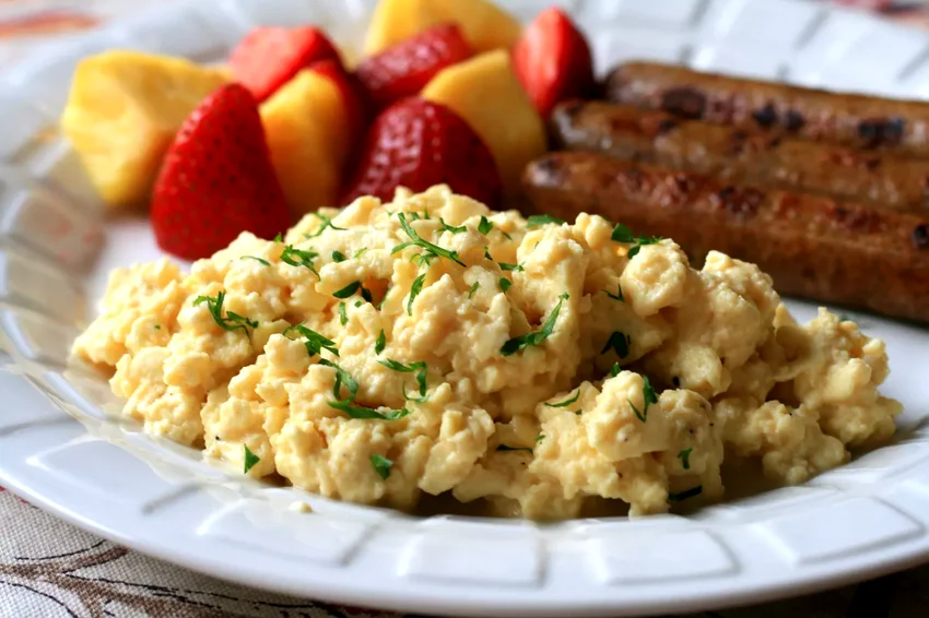 Soft Scrambled Eggs