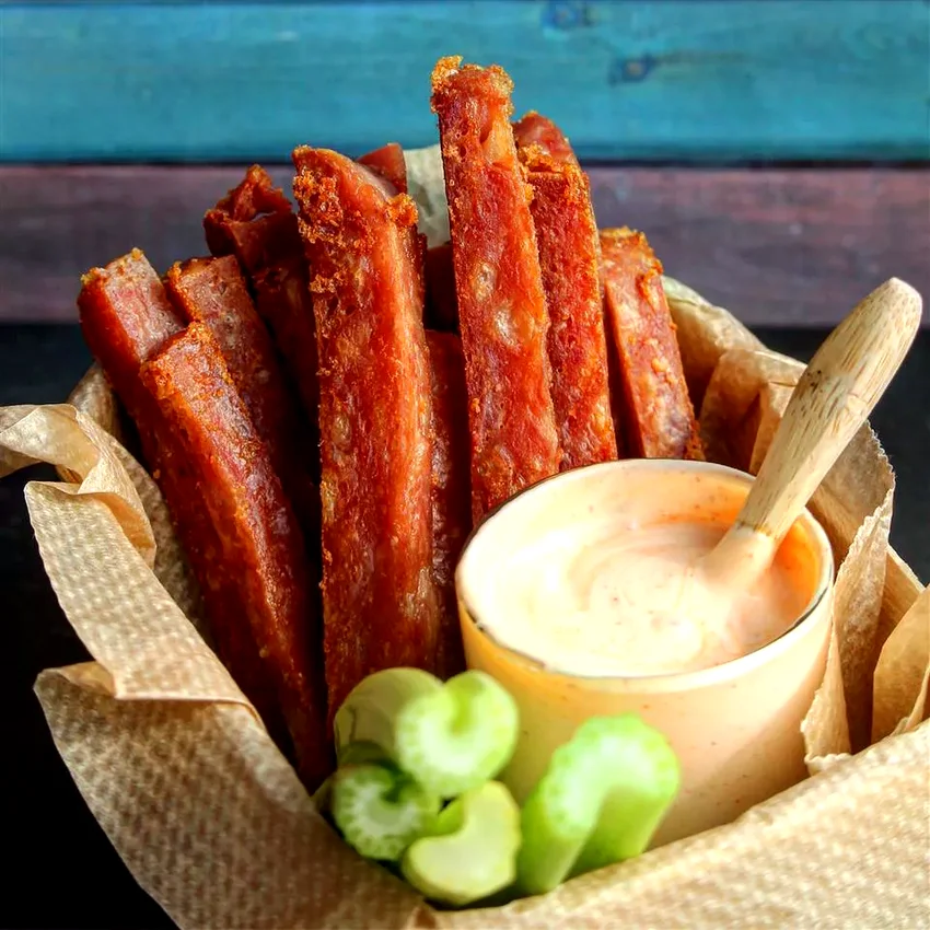 32 Amazing Spam Recipes That Will Change Your Mind Spam® Fries with Spicy Garlic Sriracha Dipping Sauce