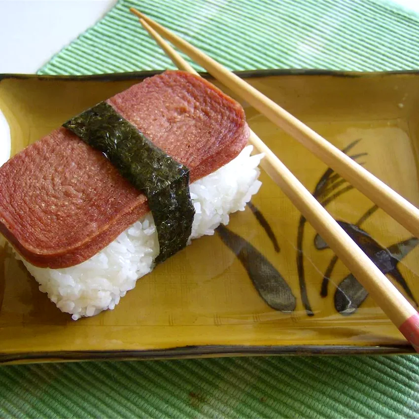 36 Island Cocktails and Tropical Food Favorites Spam Musubi