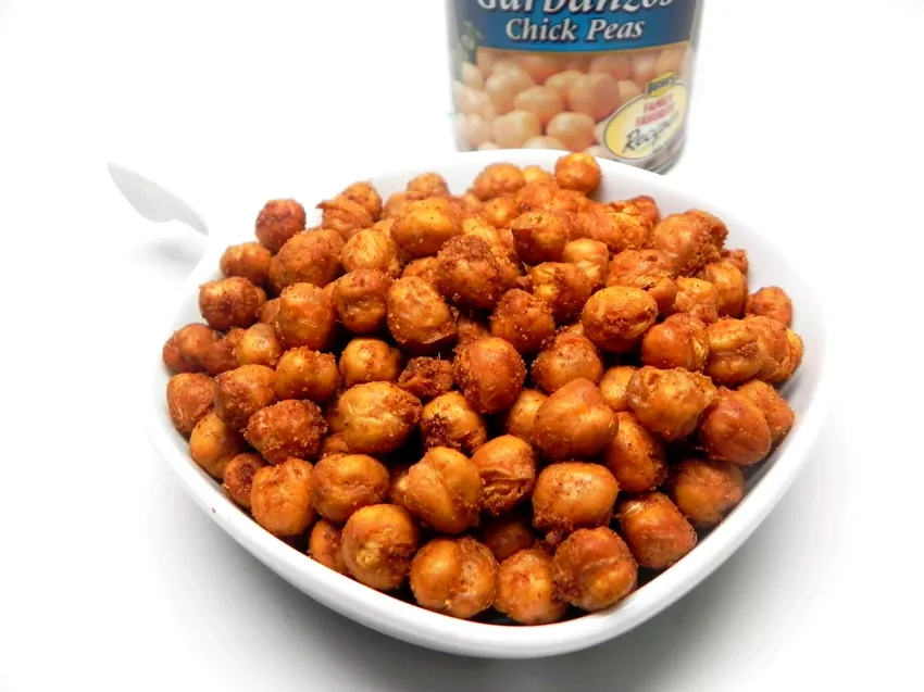 Spiced Air-Fried Chickpeas