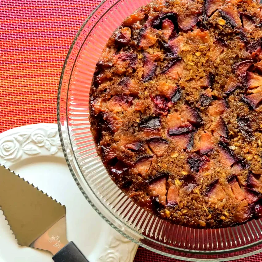 10 Amazing Plum Cake Recipes for Every Sweet Craving Spiced Plum Upside-Down Cake with Oats