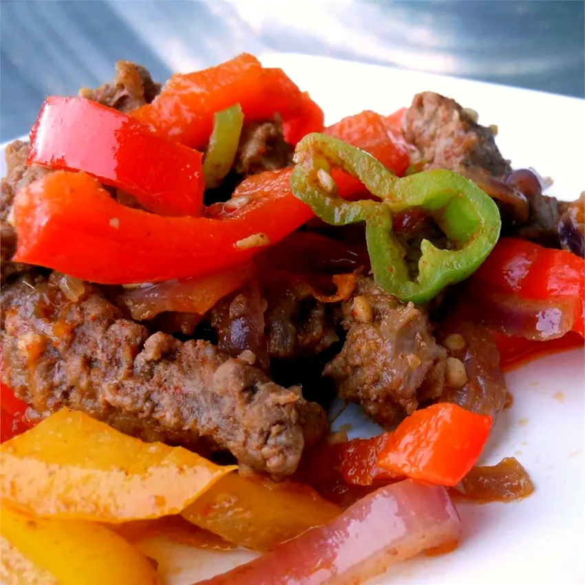 Spicy Beef Fajitas