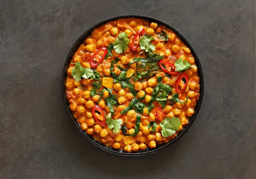 Spicy Curry Chickpeas