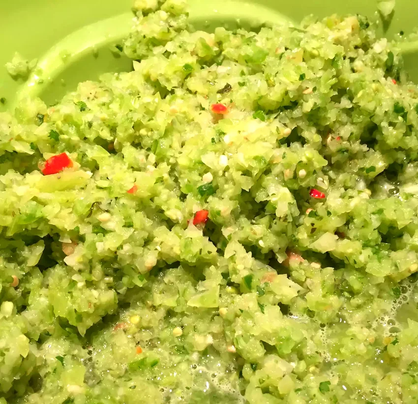 Spicy Green Tomato Salsa