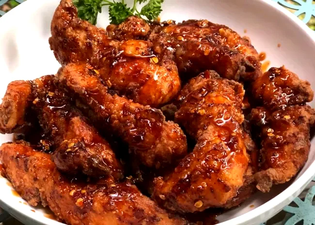 27 Flavorful Sweet and Spicy Chicken Dishes for Bold Tastes Spicy Korean Fried Chicken with Gochujang Sauce