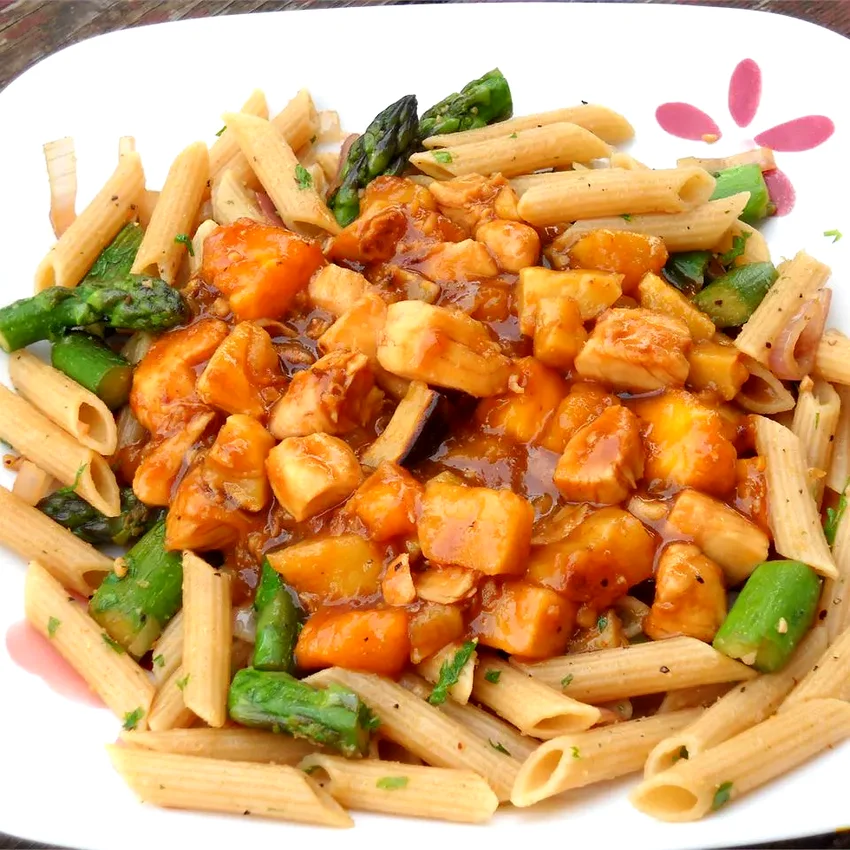 Spicy Mango Sweet Potato Chicken
