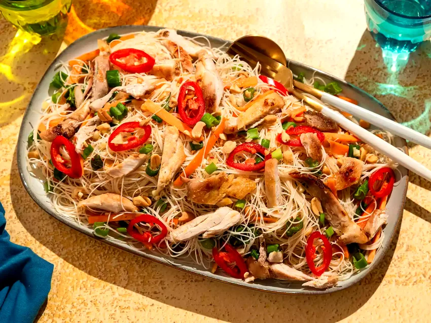 30 Heat-Free Summer Dishes to Beat the Hot Weather Spicy Rice Noodle Salad
