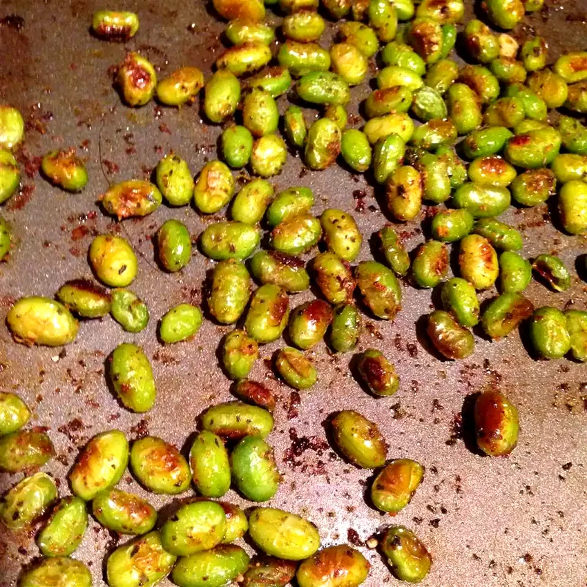 30 Plant-Based Daniel Fast Approved Snack Ideas Spicy Roasted Edamame
