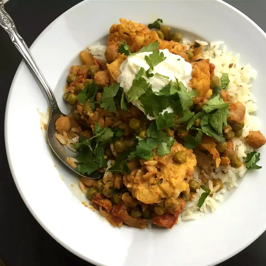 Spicy Vegan Potato Curry