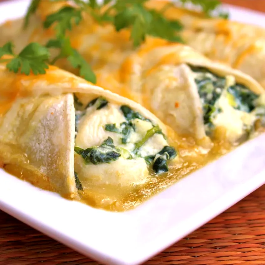 22 Dishes You Can Make Using Frozen Spinach Spinach Enchiladas