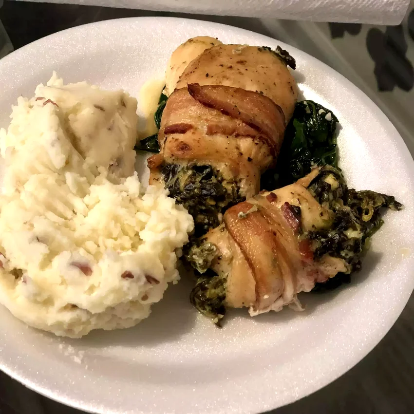 22 Dishes You Can Make Using Frozen Spinach Spinach Stuffed Chicken Breasts