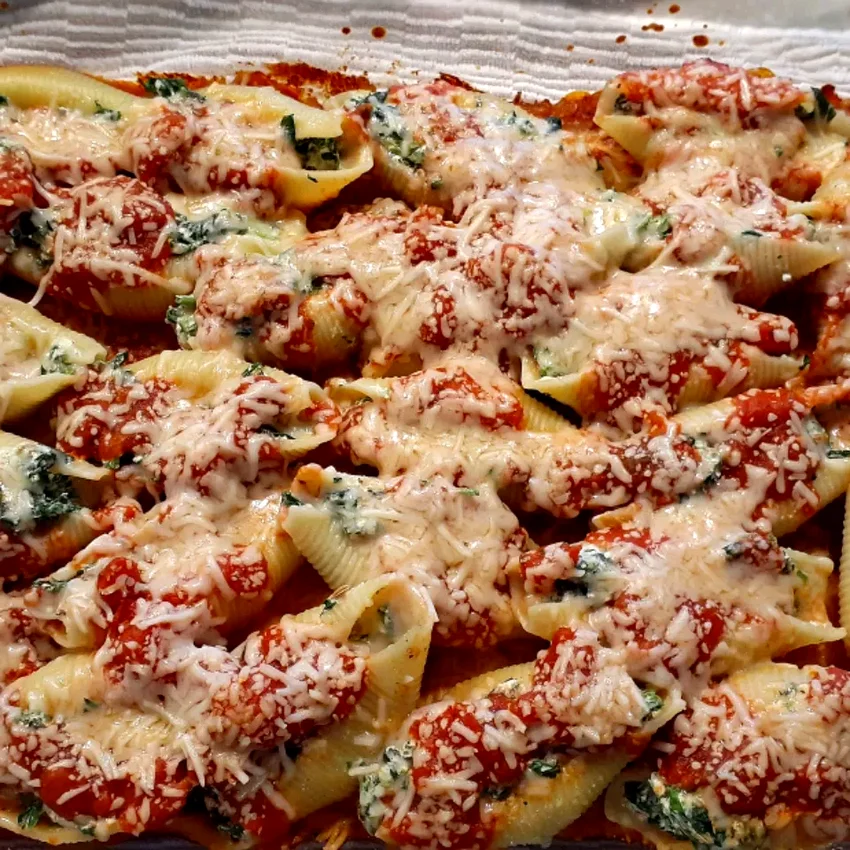 23 Incredibly Rich Ricotta Pasta Dishes Spinach and Cheese Stuffed Pasta Shells