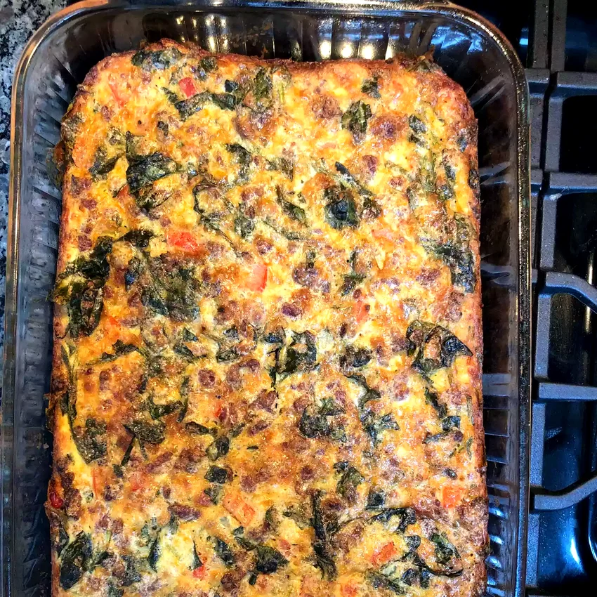 15 Amazing Egg Casseroles to Brighten Your Mornings Spinach and Mushroom Egg Casserole