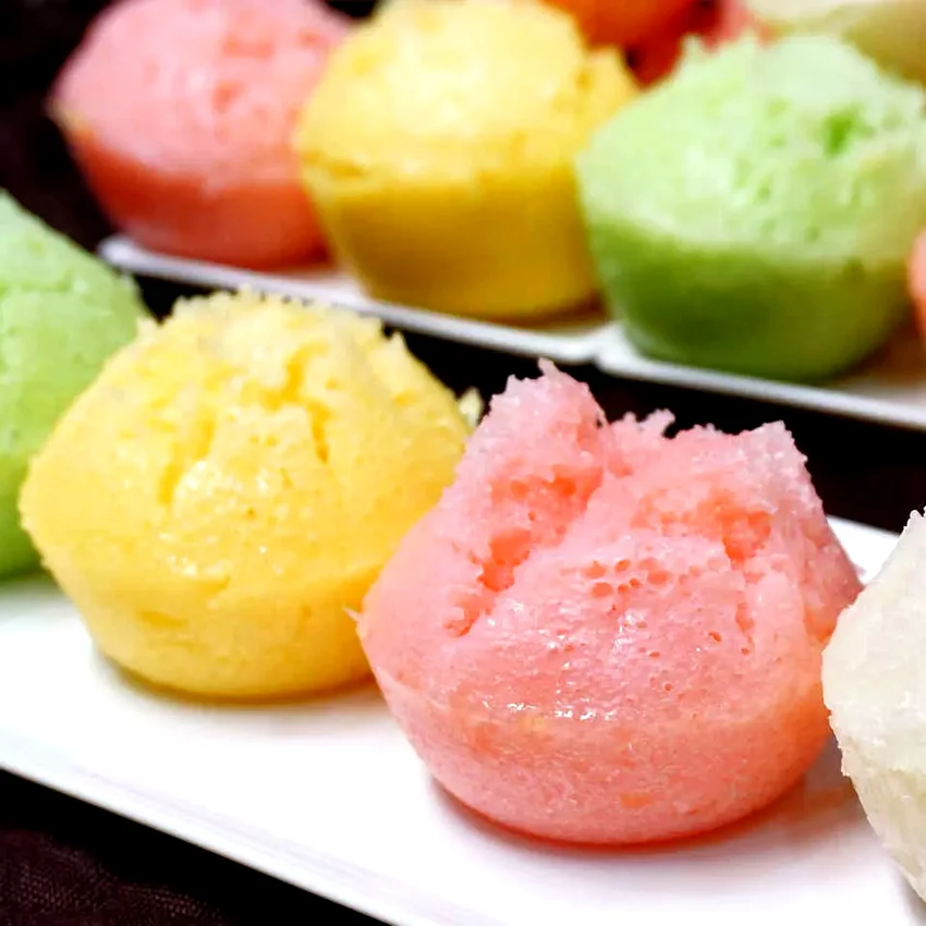 15 Sweet Rice Treats That Will Blow Your Mind Steamed Vegan Rice Cakes (Banh Bo Hap)