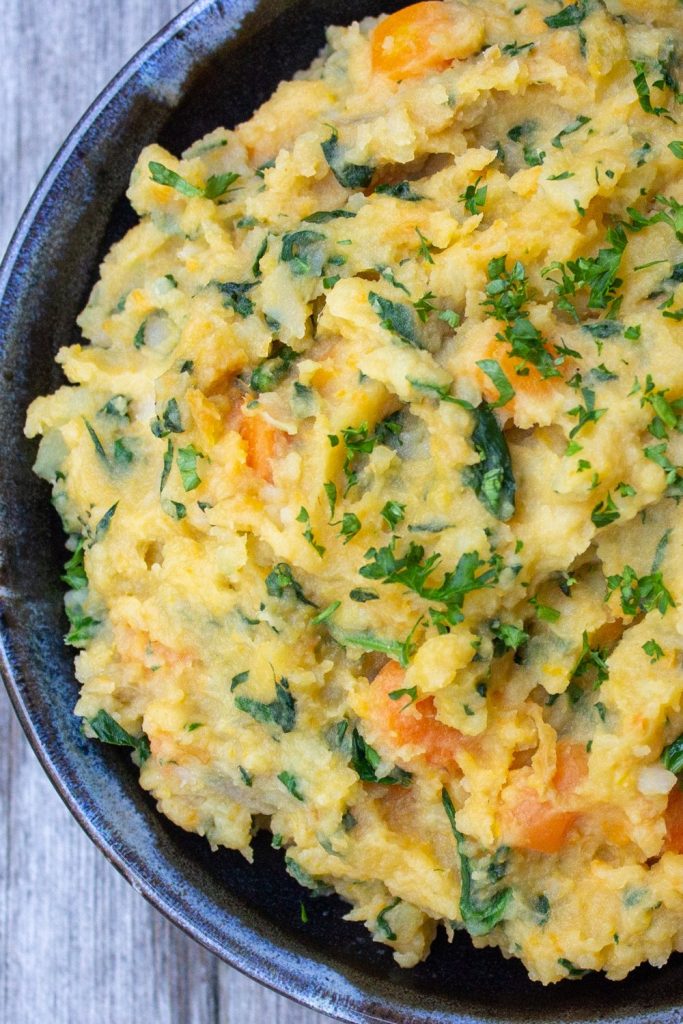Steamed Vegetable Mash