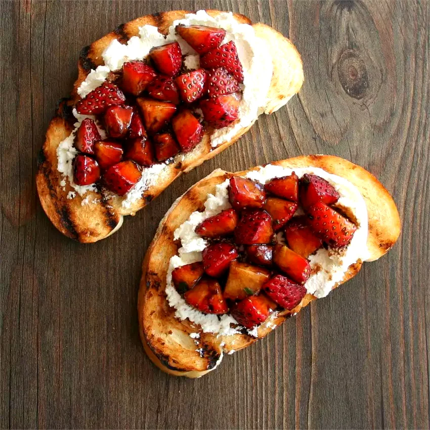 Top 25 Creamy Goat Cheese Recipe Ideas for Every Occasion Strawberry Goat Cheese Bruschetta