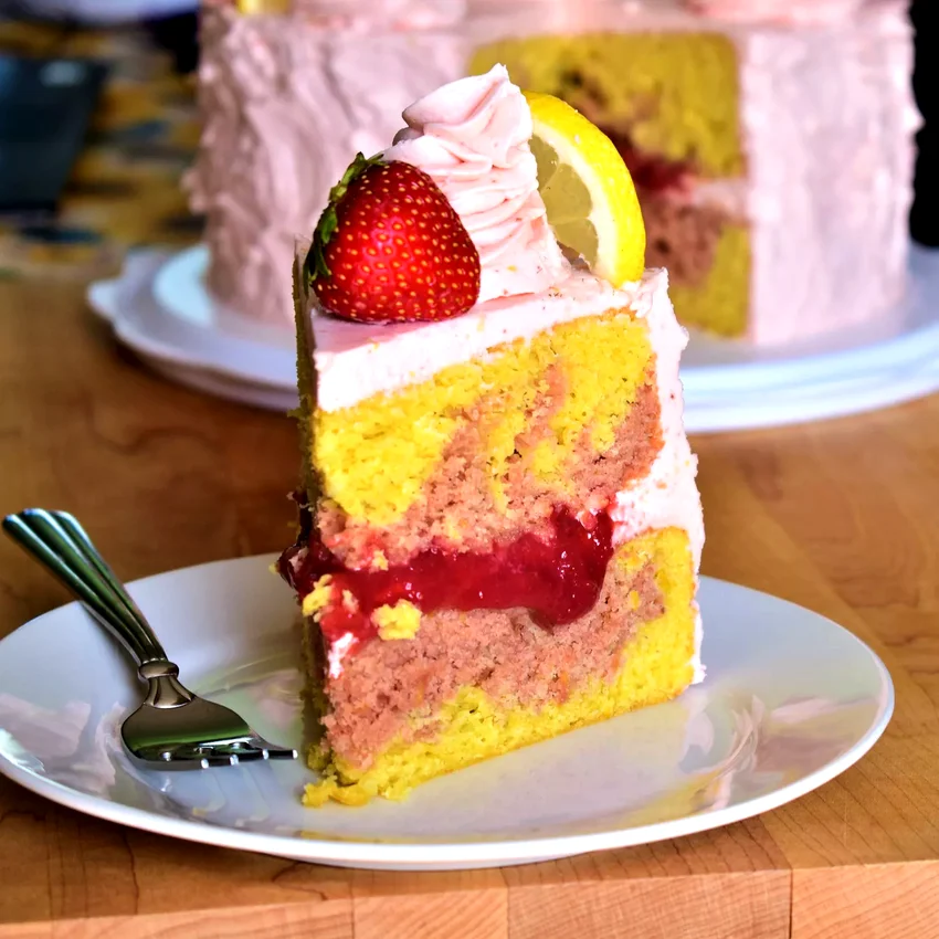 31 Elegant Cake Recipes That Will Wow Your Guests Strawberry Lemonade Cake