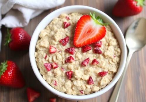 Strawberry Oatmeal