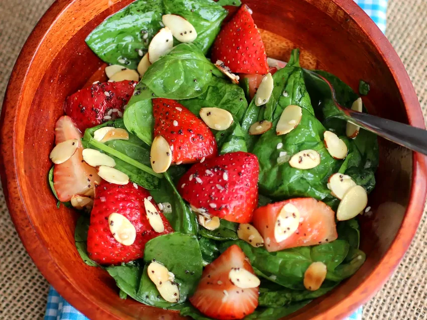 Strawberry Spinach Salad I