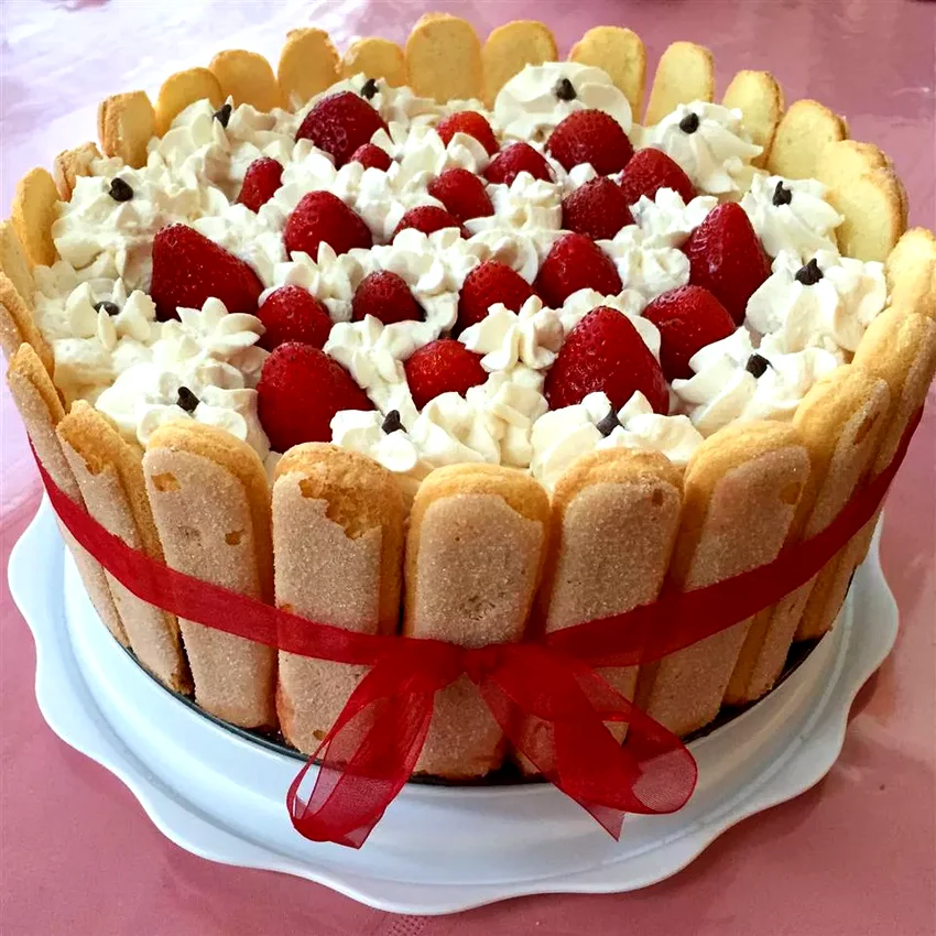 Strawberry Torte