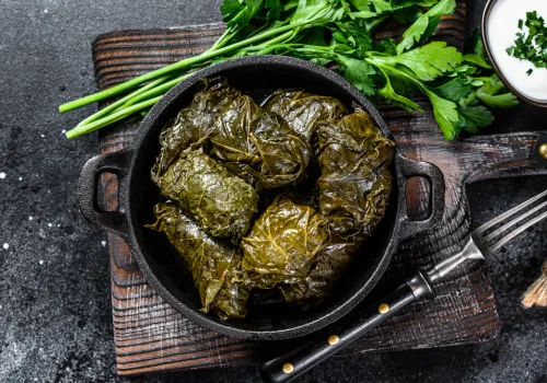 Stuffed Grape Leaves (Dolma)