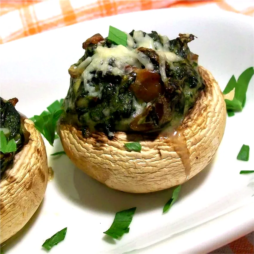 22 Dishes You Can Make Using Frozen Spinach Stuffed Mushrooms with Spinach