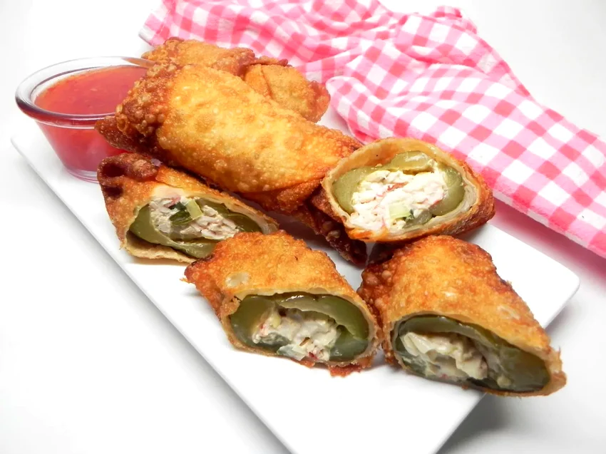 27 Simple Canned Crab Recipes for Any Occasion Stuffed Pickle Egg Rolls