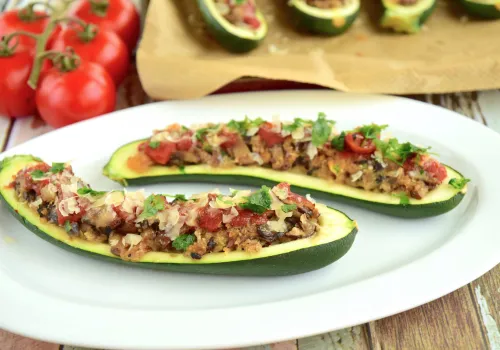 Stuffed Zucchini Boats