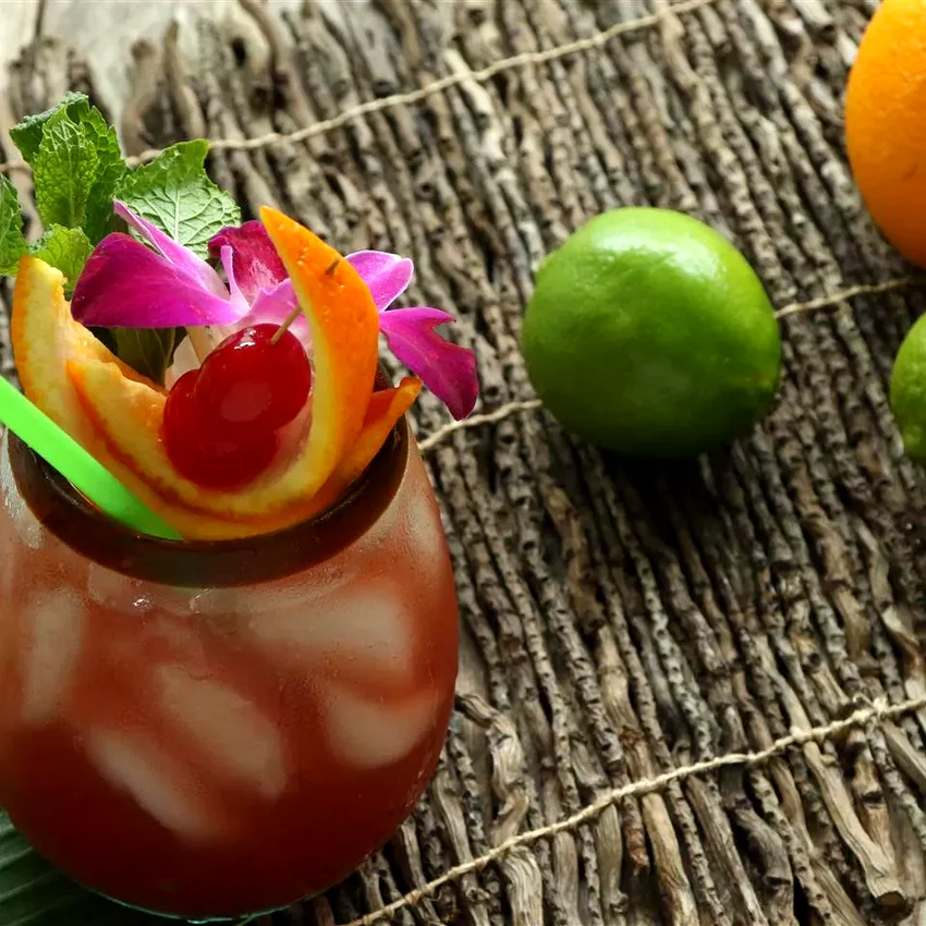 12 Amazing Tiki Cocktails You Need to Try at Home Sunset Rum Punch
