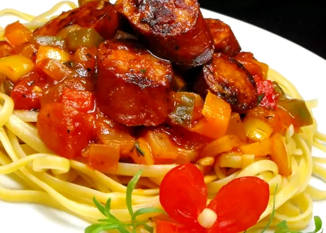 30 Hearty Sausage Pasta Dishes Perfect for Dinner Sweet Italian Sausage Ragout with Linguine