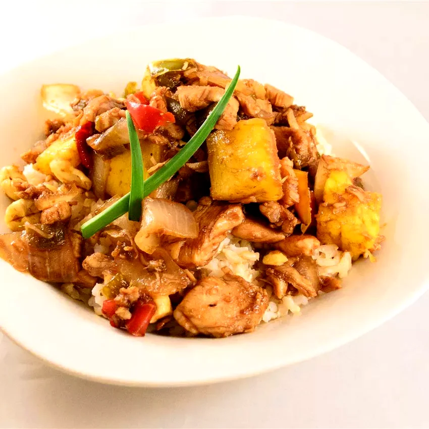 25 Pineapple Chicken Dishes for Sweet and Savory Meals Sweet Onion and Pineapple Chicken Teriyaki