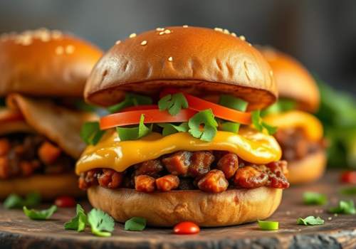 Sweet Potato Black Bean Sliders