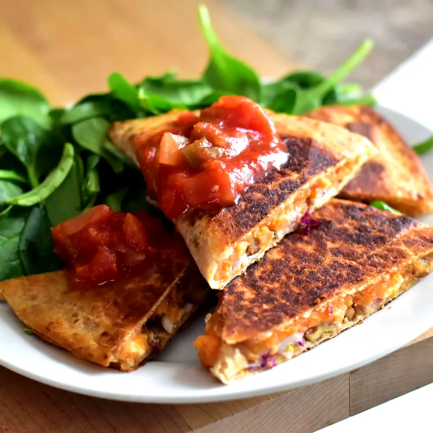 Sweet Potato Quesadillas