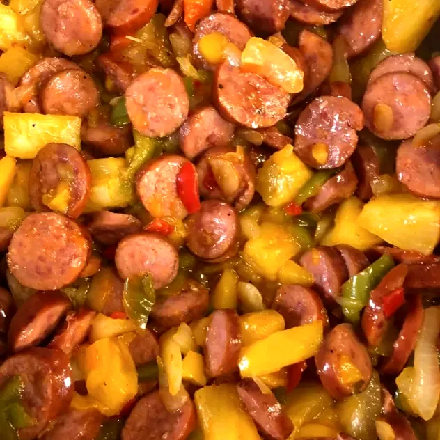 Sweet and Sour Smoked Sausage