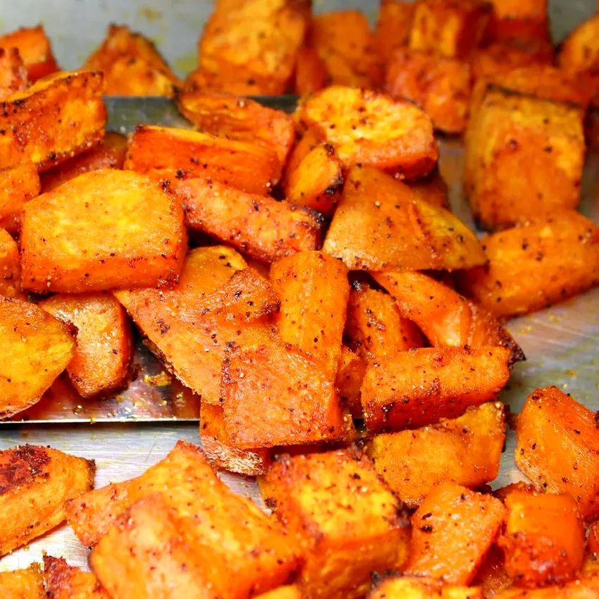 Sweet and Spicy Sweet Potatoes
