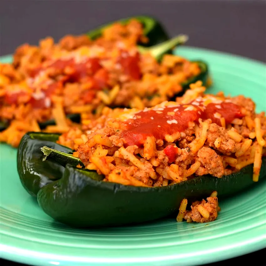 21 Taco-Flavored Dishes for When You Skip the Tortilla Taco Stuffed Poblano Peppers