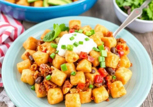 Taco Tots Casserole