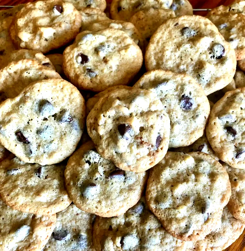 Tahini Chocolate Chip Cookies