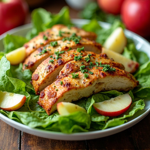 Tarragon Dijon Apple Chicken Salad