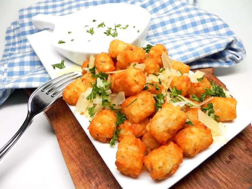 Tater Tots with Truffle Aioli