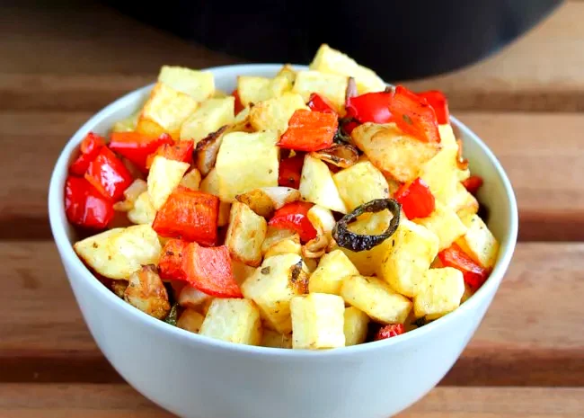 Tex-Mex Air Fryer Hash Browns