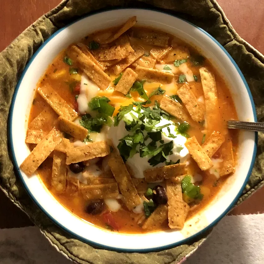 Tex-Mex Turkey Soup