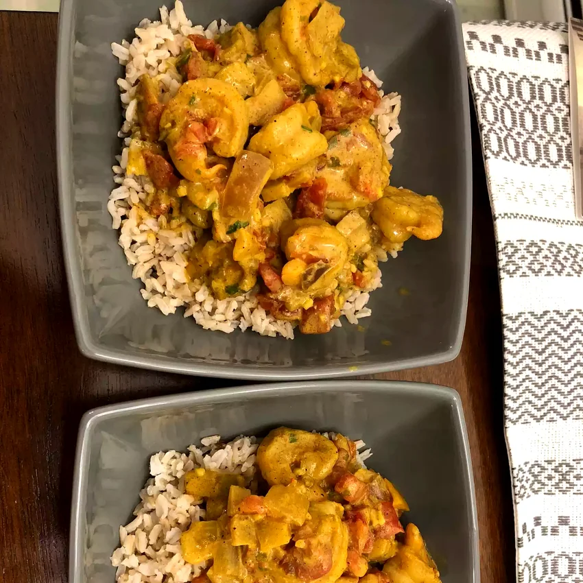 Thai Shrimp and Clam Curry