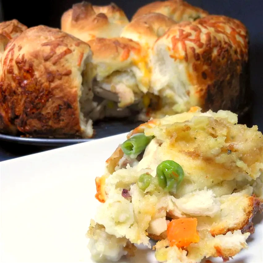 10+ Creative Ways to Transform Leftover Stuffing Thanksgiving Leftovers Monkey Bread