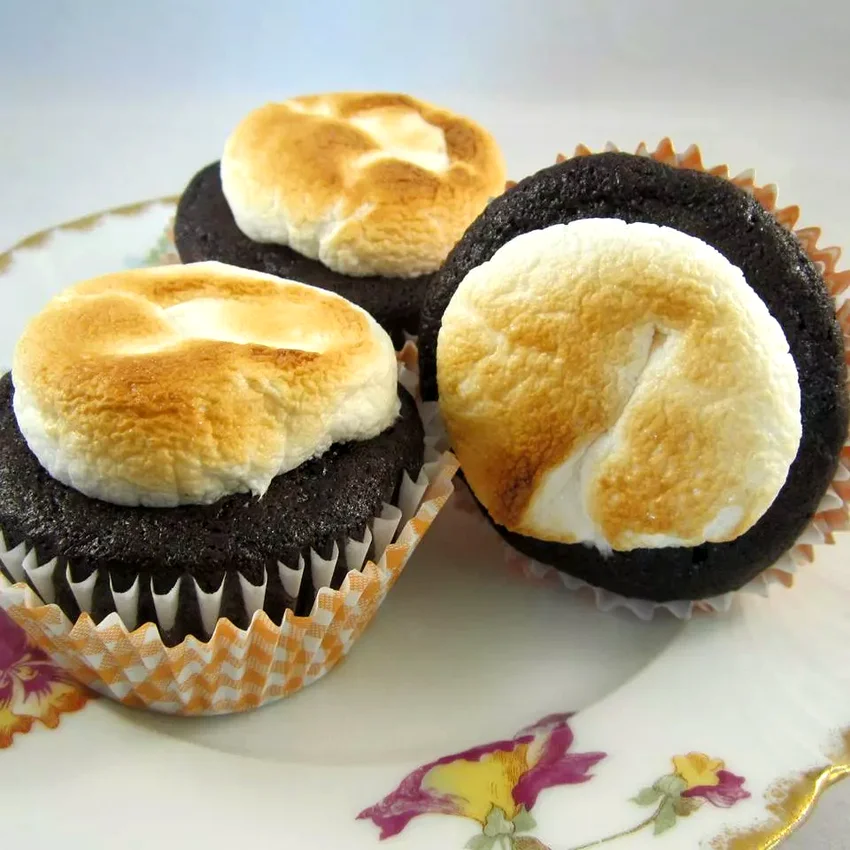 24 Amazing Marshmallow Treats Beyond Classic S'Mores Toasted Marshmallow Cupcakes