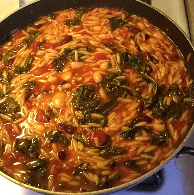 25 Delicious Orzo Recipes Your Family Will Absolutely Love Tomato Orzo Soup with Kale